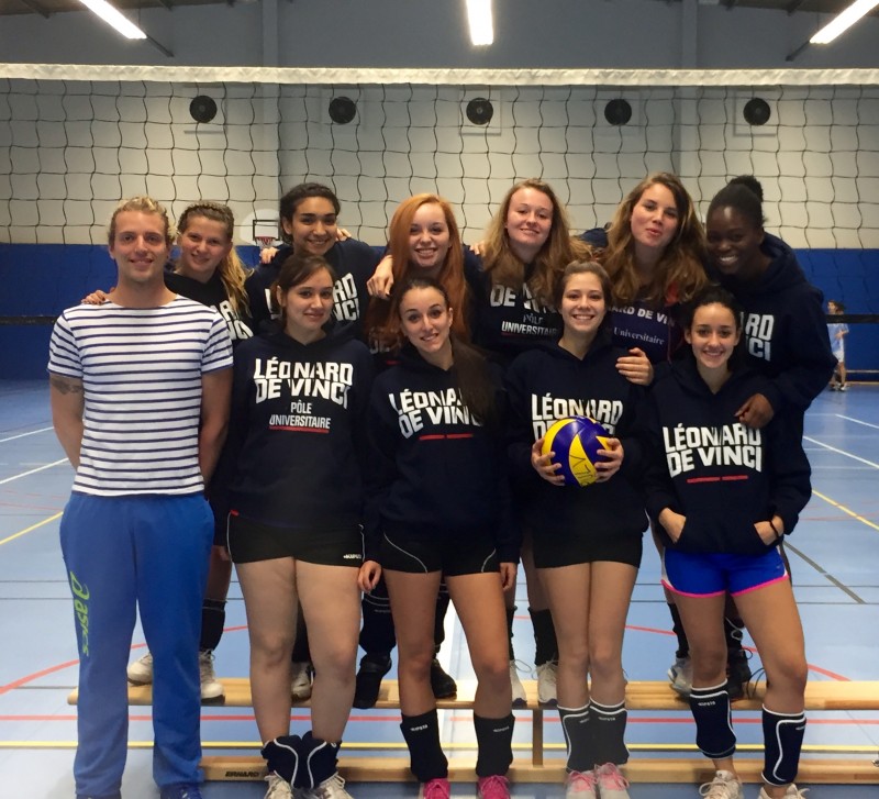 Equipe filles Volley